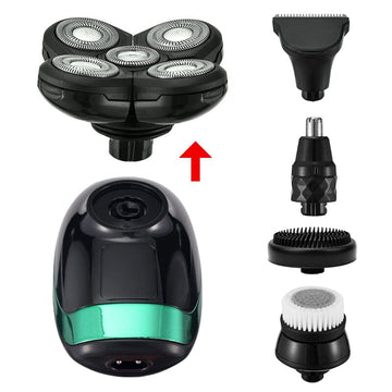 Afeitadora Eléctrica Portátil Recargable 5 en 1